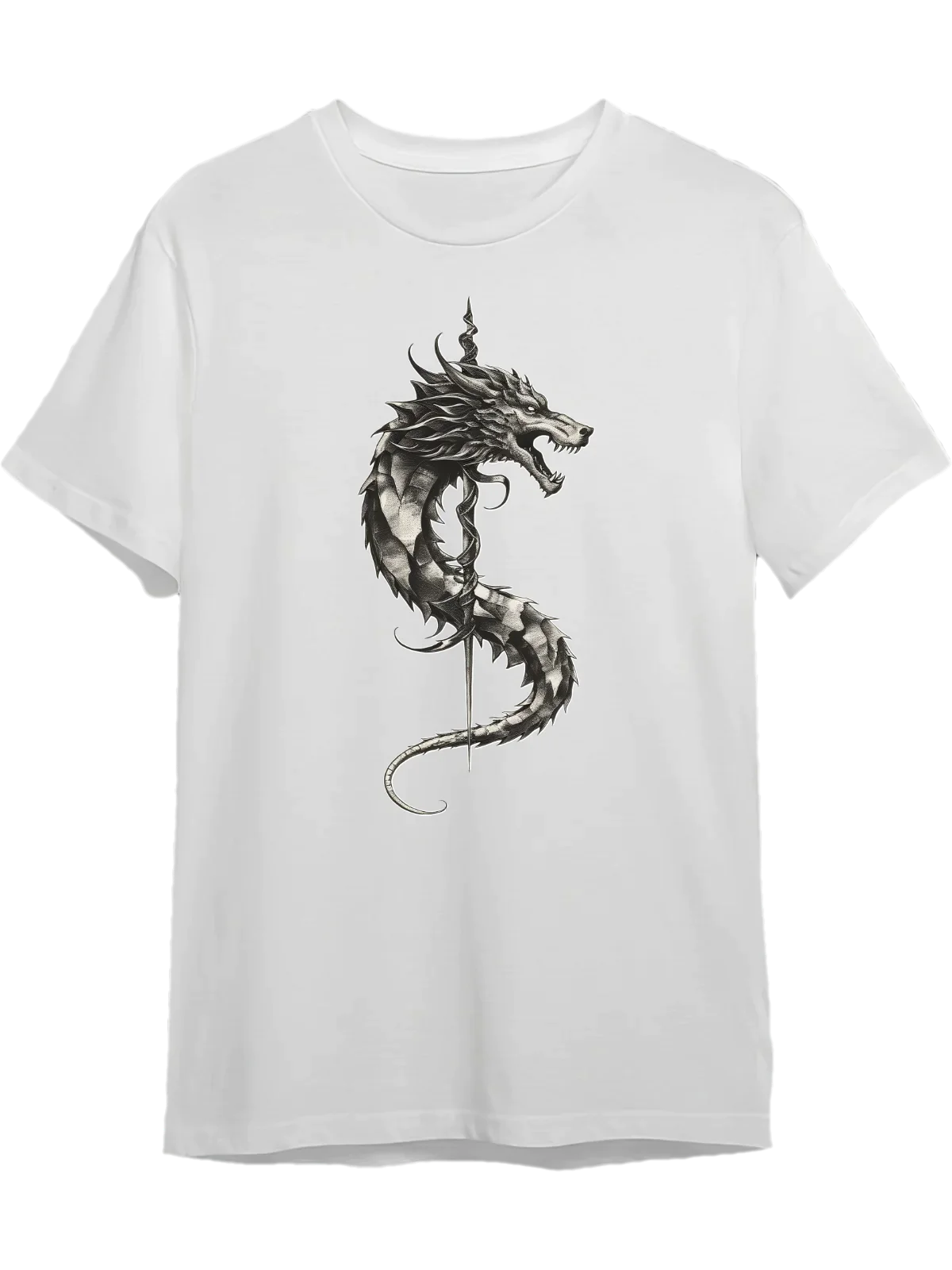 Tricou personalizat din bumbac - unisex - Wolf Flag