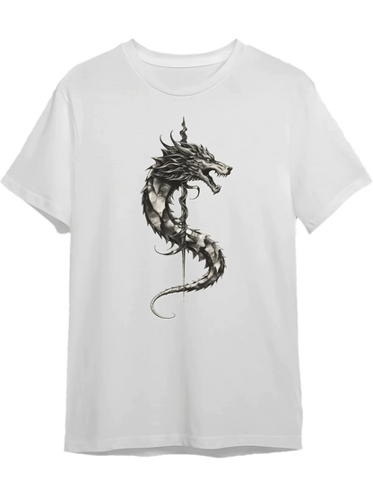 Tricou personalizat din bumbac - unisex - Wolf Flag