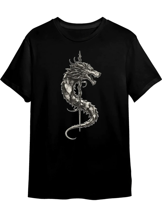 Tricou personalizat din bumbac - unisex - Wolf Flag