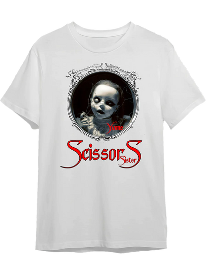 Tricou personalizat din bumbac - unisex - Scissors Sisters Yvone