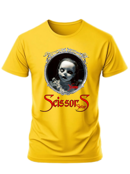 Tricou personalizat din bumbac - unisex - Scissors Sisters Yvone