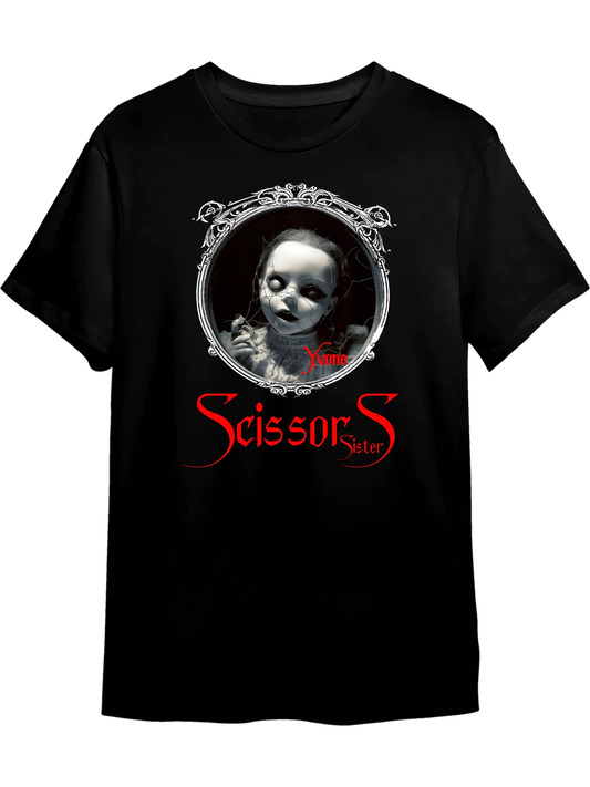 Tricou personalizat din bumbac - unisex - Scissors Sisters Yvone