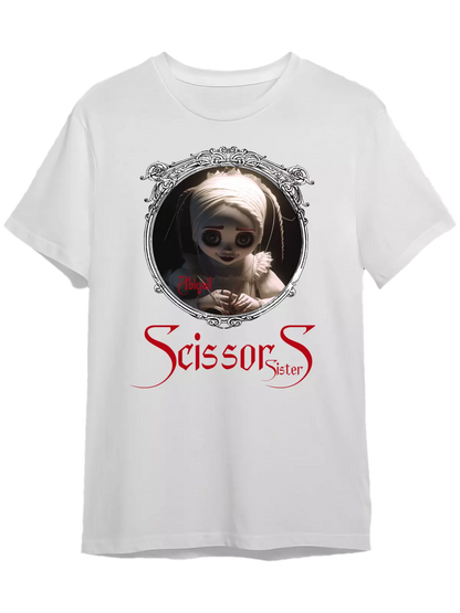 Tricou personalizat din bumbac - unisex - Scissors Sisters Abigail