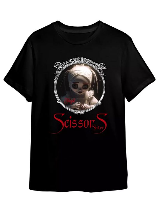 Tricou personalizat din bumbac - unisex - Scissors Sisters Abigail