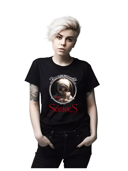 Tricou personalizat din bumbac - unisex - Scissors Sisters Abigail