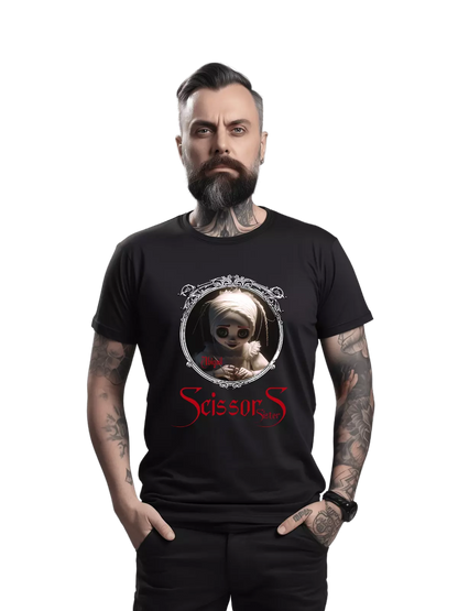 Tricou personalizat din bumbac - unisex - Scissors Sisters Abigail