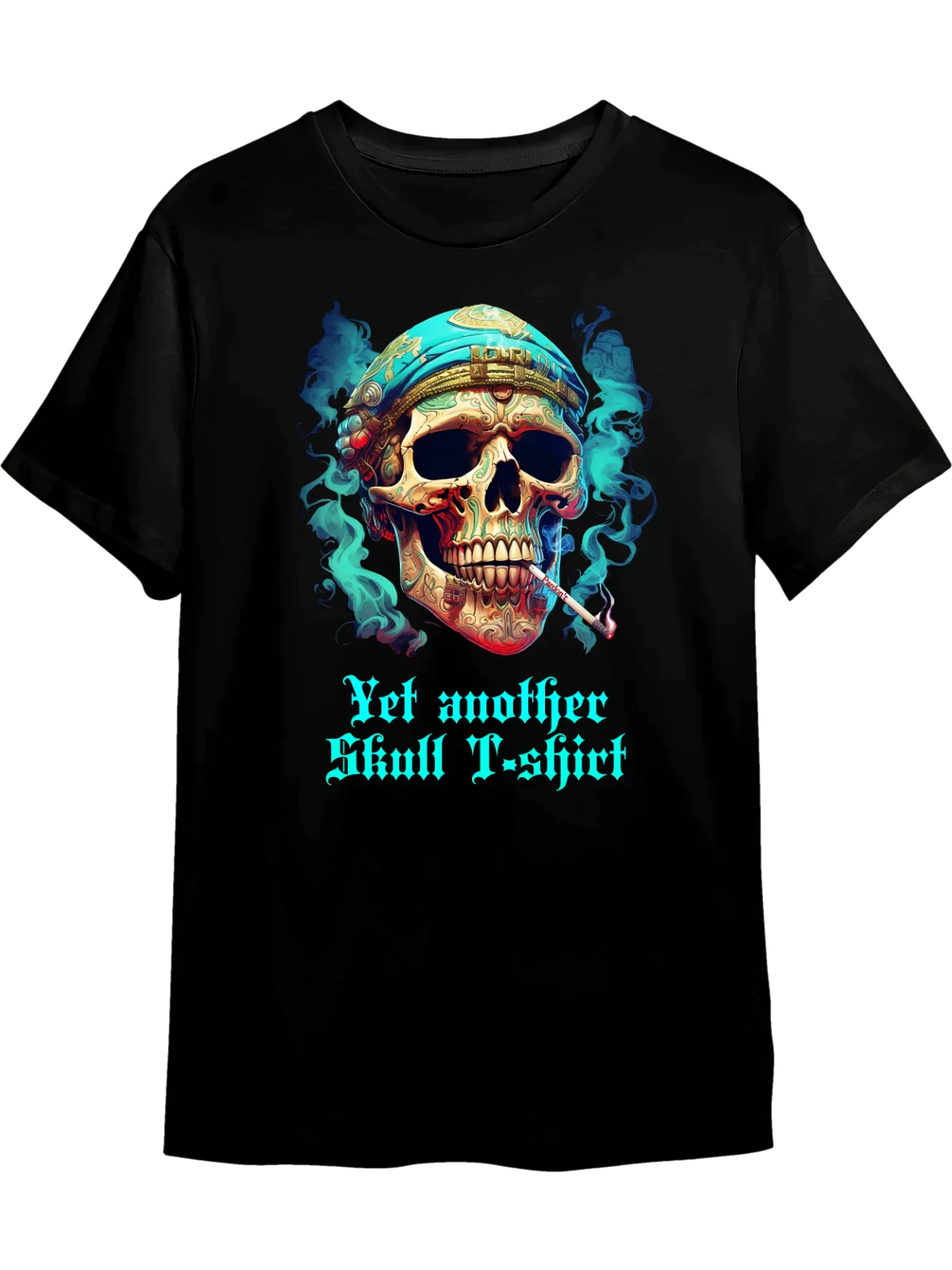 Tricou personalizat din bumbac - unisex - Yet Another Skull