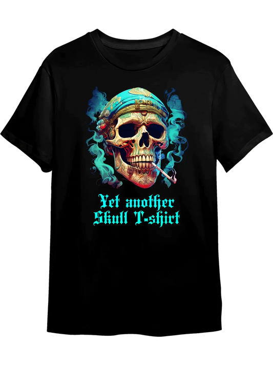 Tricou personalizat din bumbac - unisex - Yet Another Skull