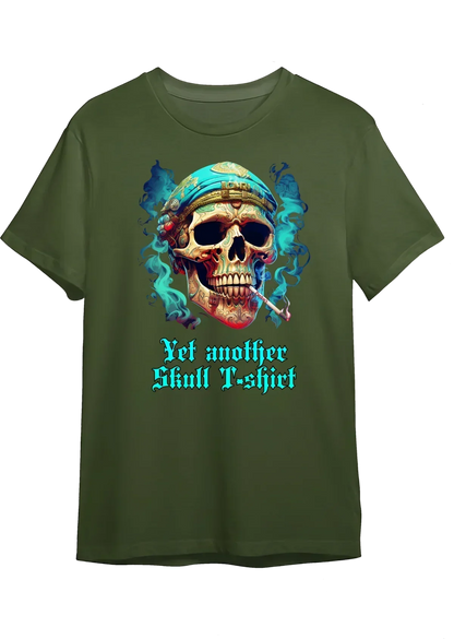 Tricou personalizat din bumbac - unisex - Yet Another Skull