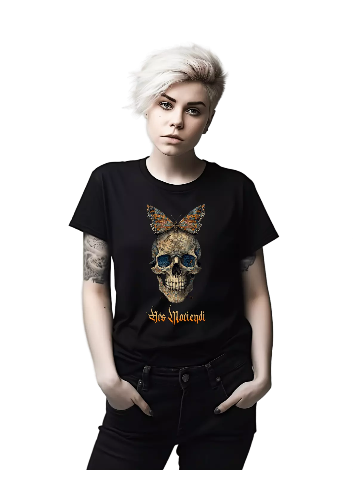 Tricou personalizat din bumbac - unisex - Hermetica Ars Moriendi