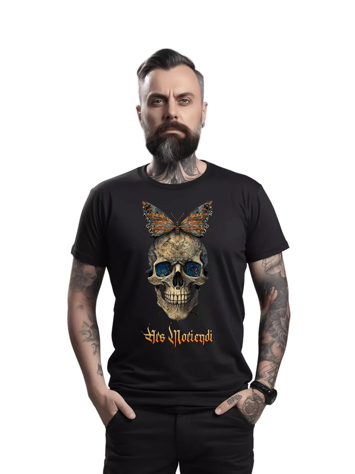 Tricou personalizat din bumbac - unisex - Hermetica Ars Moriendi
