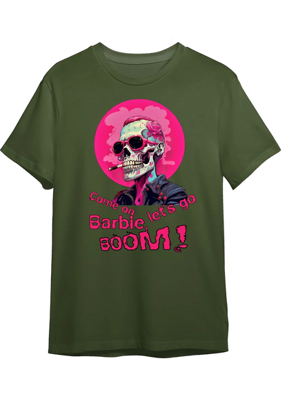 Tricou personalizat din bumbac - unisex - Bombie Girl