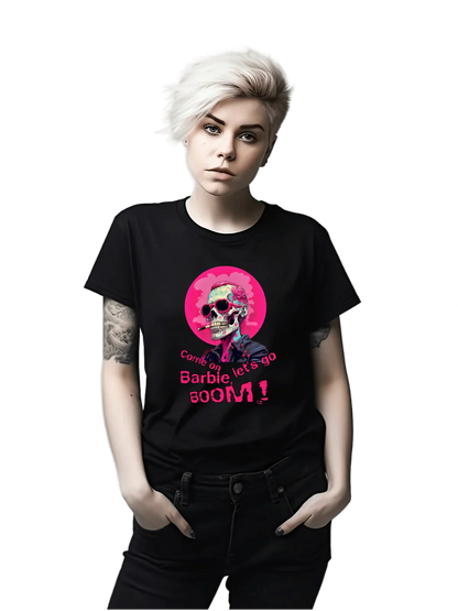 Tricou personalizat din bumbac - unisex - Bombie Girl