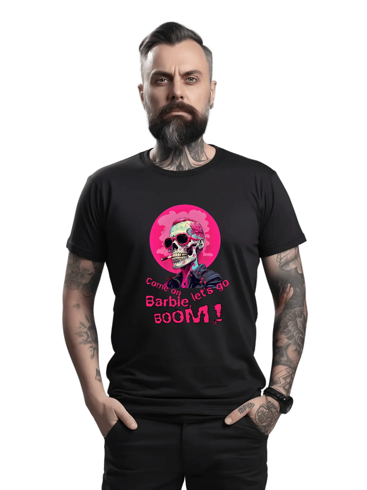 Tricou personalizat din bumbac - unisex - Bombie Girl