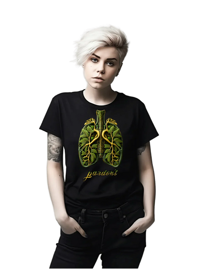 Tricou personalizat din bumbac - unisex - Lungs