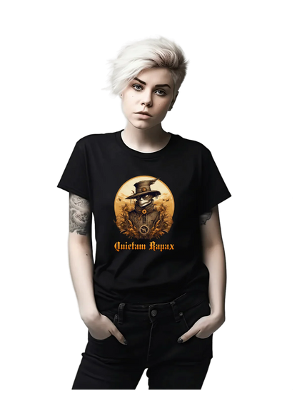 Tricou personalizat din bumbac - unisex - Hermetica Quietam Rapax